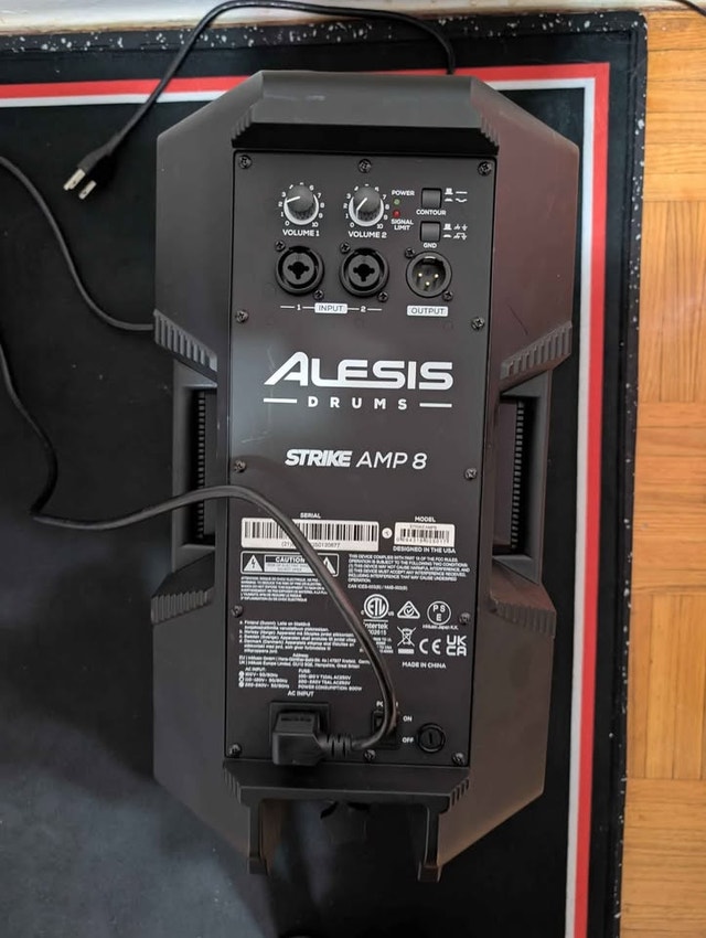 Alesis Strike Amp 8 + Lyx Pro Speaker Stand - photo 3
