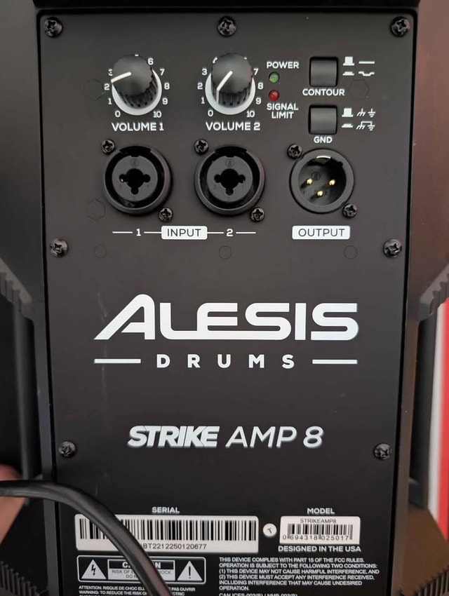 Alesis Strike Amp 8 + Lyx Pro Speaker Stand - photo 4