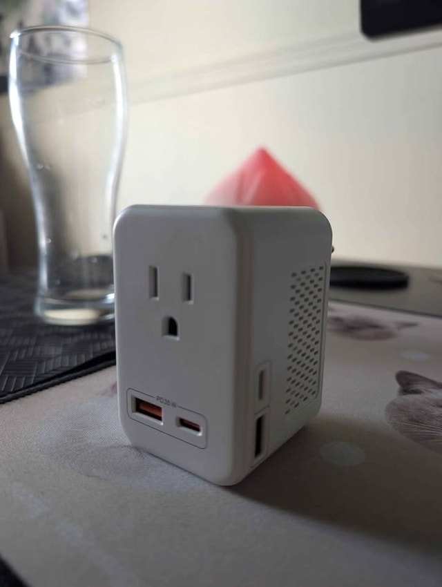 US to EU Travel Adapter & Voltage Converter