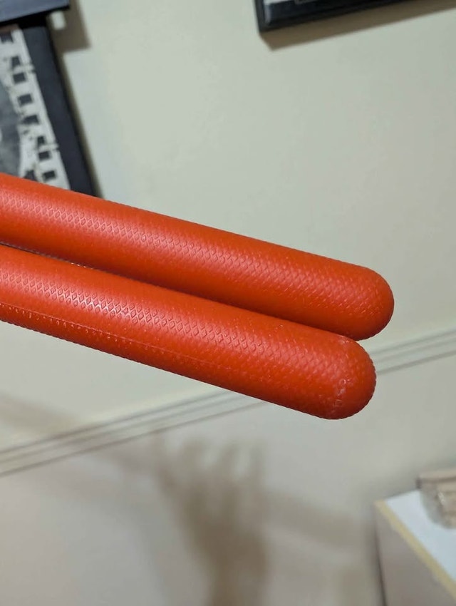 Red Plastic Drumsticks - photo 3