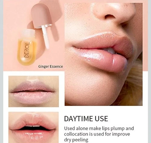 DEROL Lip Plumper by Vafee, Natural 2 Count (Pack of 1) - photo 3