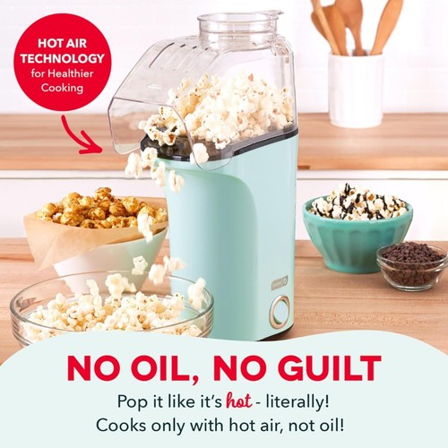 Dash Fresh Pop Popcorn Maker - Oil-Free, Air Popper - photo 3