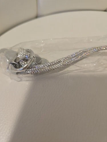Nylon Lanyard with Rhinestone Bow for Mobile Phone Neck Strap - photo 3