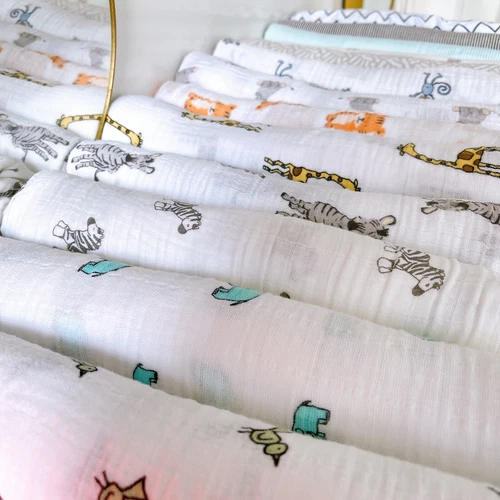 New Washed Aden and anais Cotton Swaddle, You Pick!