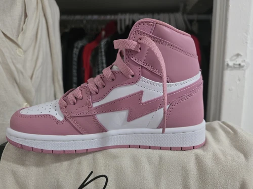 Size 4 - Air Jordan 1 Retro OG High Washed Pink W