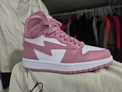 Size 4 - Air Jordan 1 Retro OG High Washed Pink W - photo 4