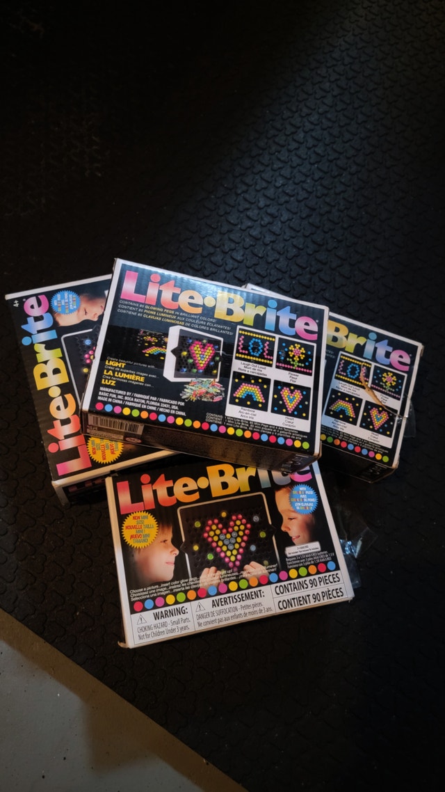 Lite Bright device and lights, 8$ each (2 left)