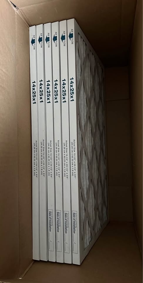 New 14x25x1 Air Filters - Multiple HVAC Filters - photo 2
