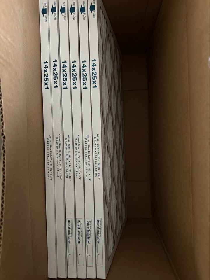 New 14x25x1 Air Filters - Multiple HVAC Filters - photo 3
