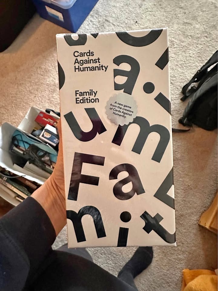 Cards Against Humanity Family Edition game