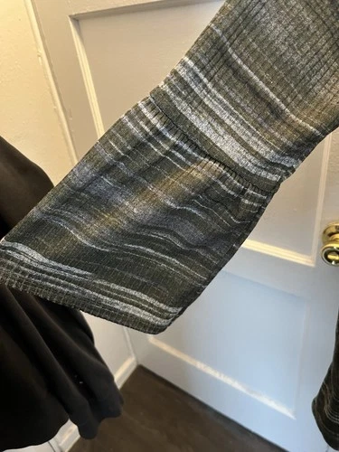Falls Creek Olive Striped Tunic XL - photo 5