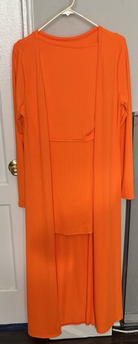 Lounge Wear 3-piece Shorts, Crop Tank, and Robe Lightweight, siz - photo 2