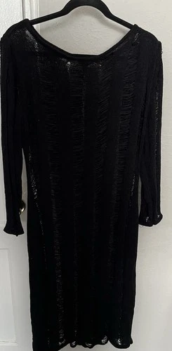 Black Women's Coverup Dress