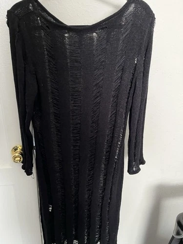Black Women's Coverup Dress - photo 3