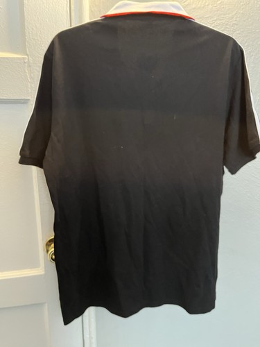 Men's Fashionova Polo Shirt - Black/Red/White - XL - photo 3