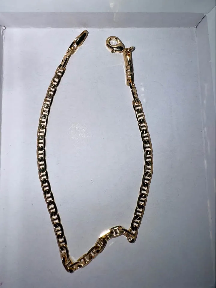 18K Gold Fill Mariner Bracelet thumbnail