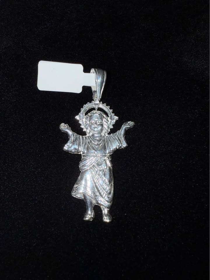 925 Sterling silver Divino Niño pendant - photo 2