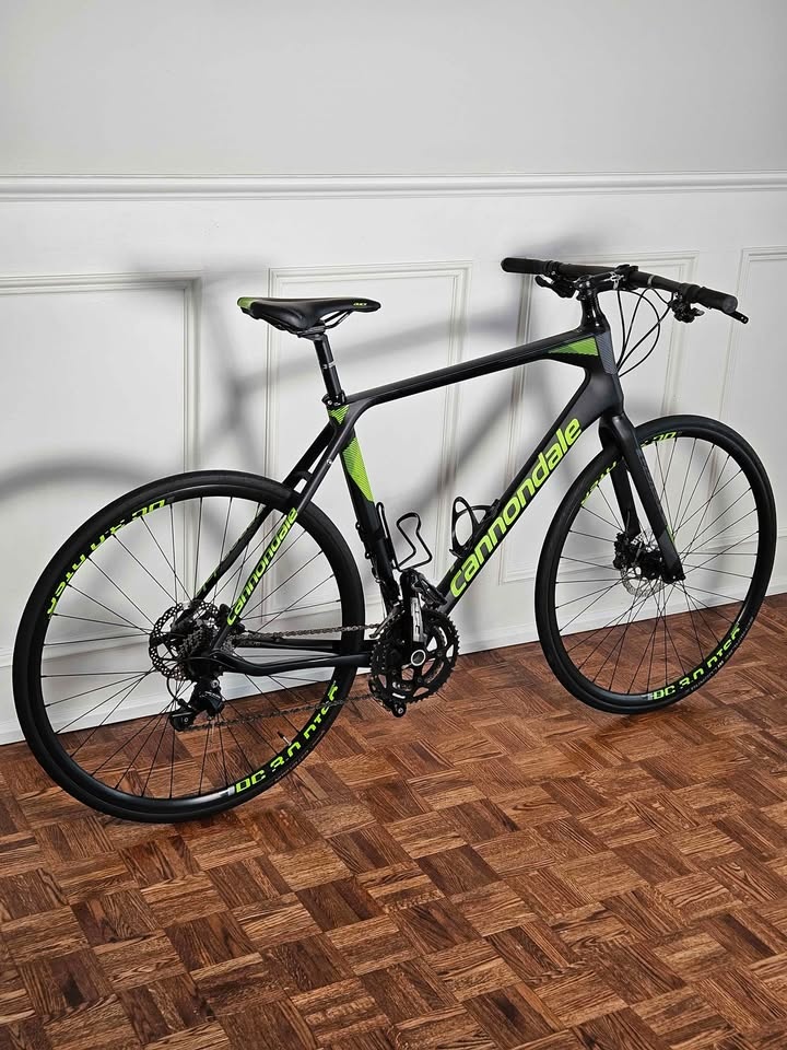 Full-Carbon Cannondale Hybrid Bike - Like New (L-XL) - photo 2