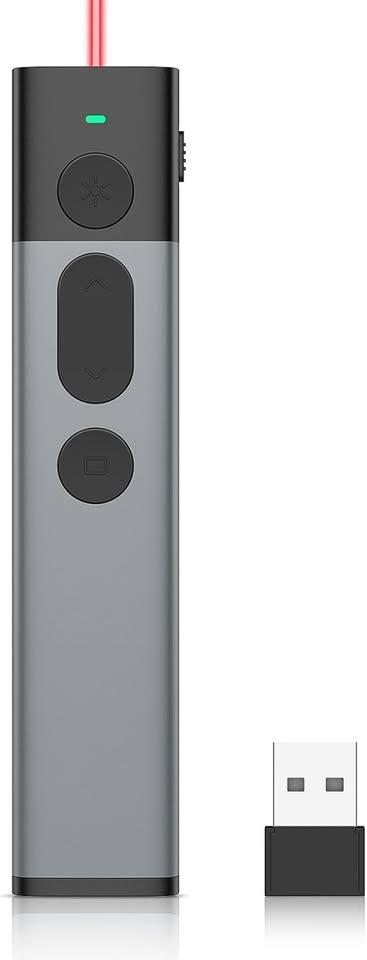 Wireless Presentation Clicker Pointer Rechargeable - photo 2