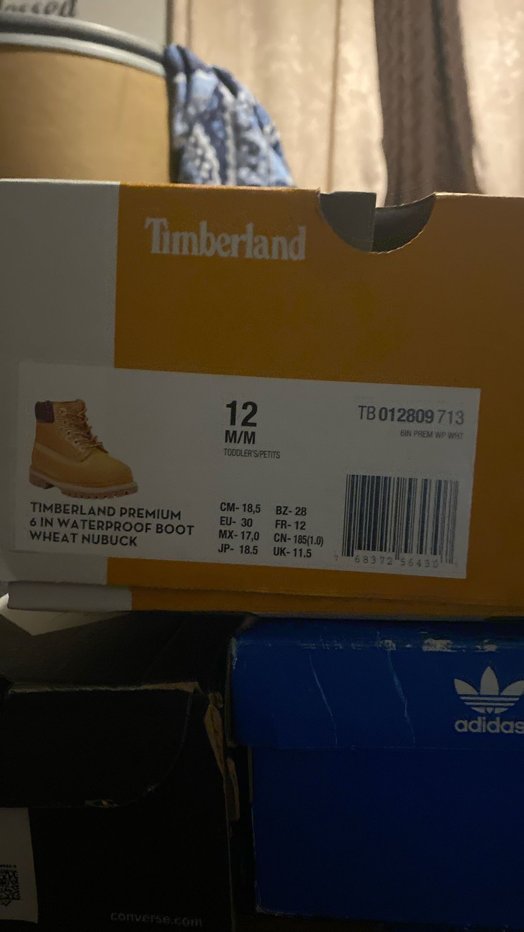 2 Toddlers Timberland Boots