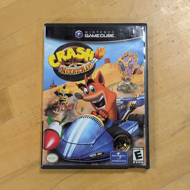 GameCube - Crash Nitro Kart CIB