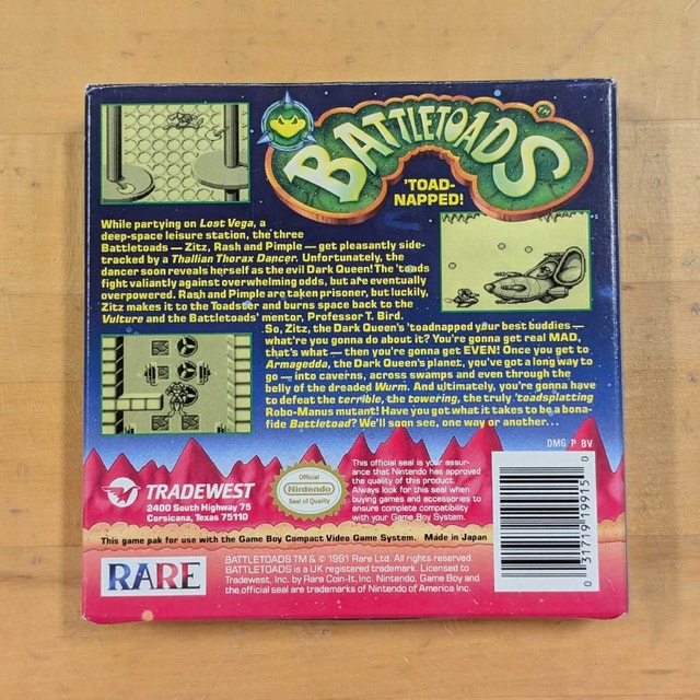 Game Boy - Battletoads CIB - photo 3