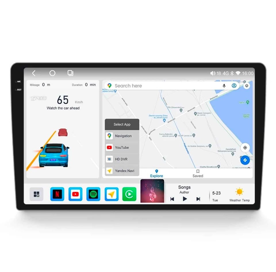 Universal Android Car Unit for 2011-2016 Chrysler Town & Country - photo 2