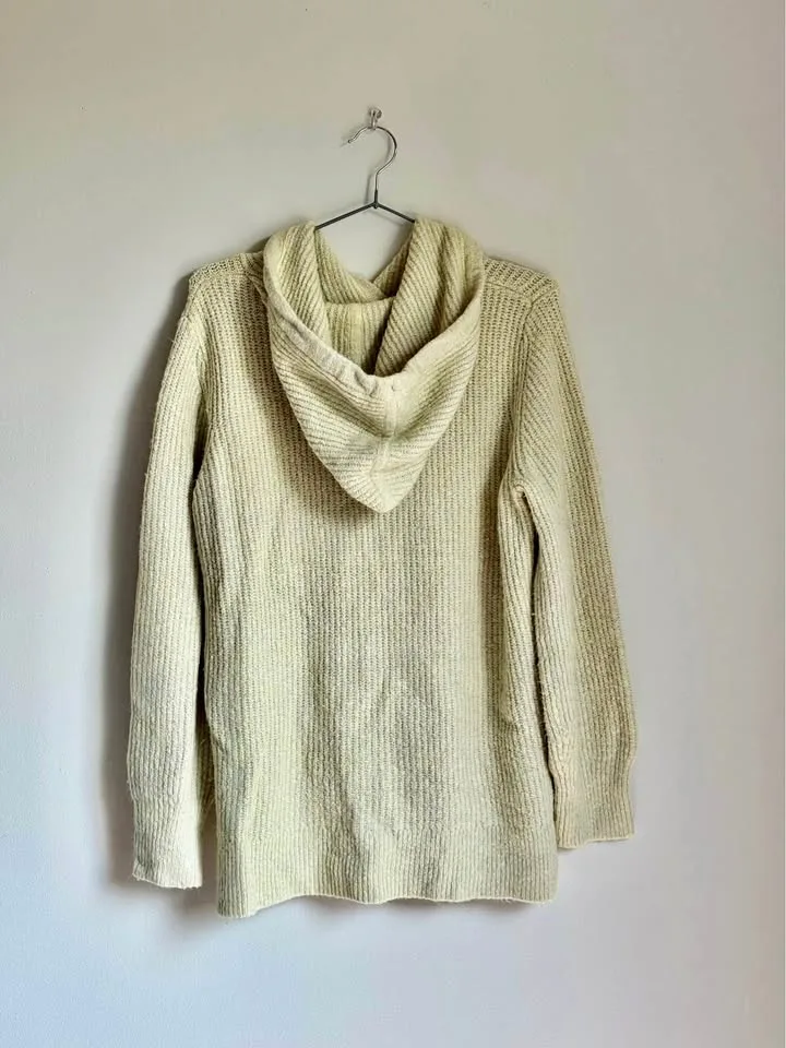 yellow sweater with hood thumbnail