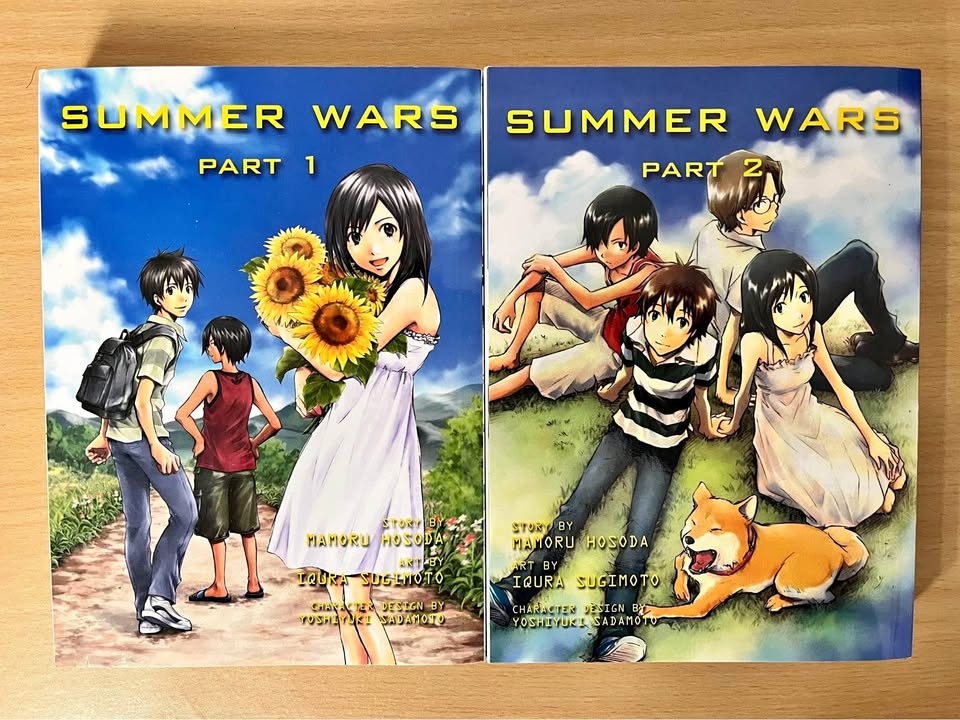 Summer Wars Manga (Parts 1&2)