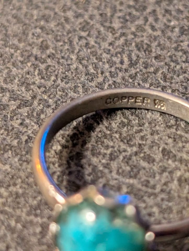 Wheeler MFG Copper Ring sz 4 - photo 5