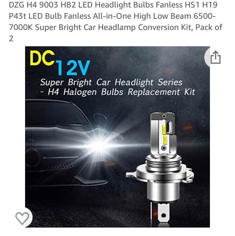 H4 Led Headlight Bulbs - photo 5
