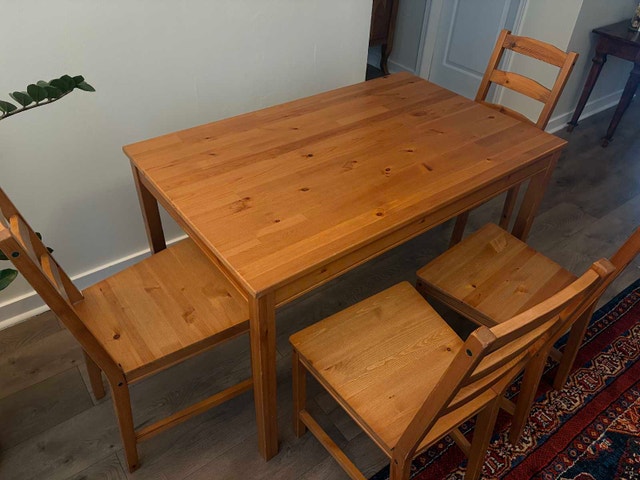 IKEA Dining Set (Table and 4 Chairs) - photo 2