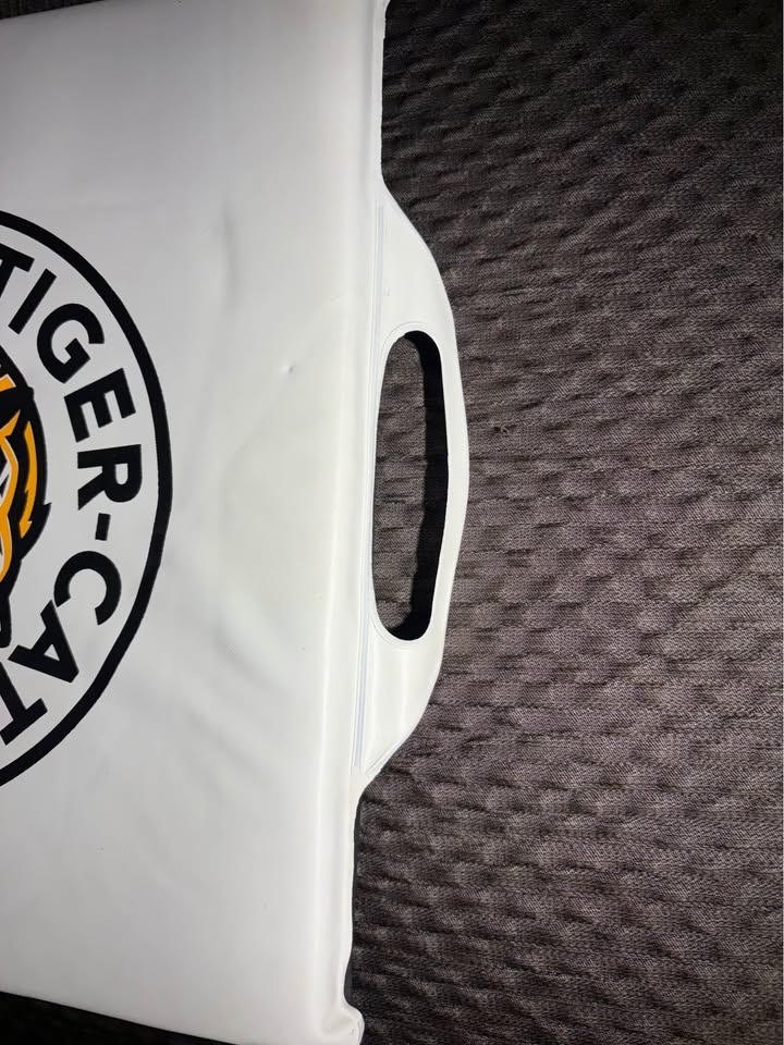 Vintage CFL Hamilton Tiger-Cats Football Seat Cushion - photo 2