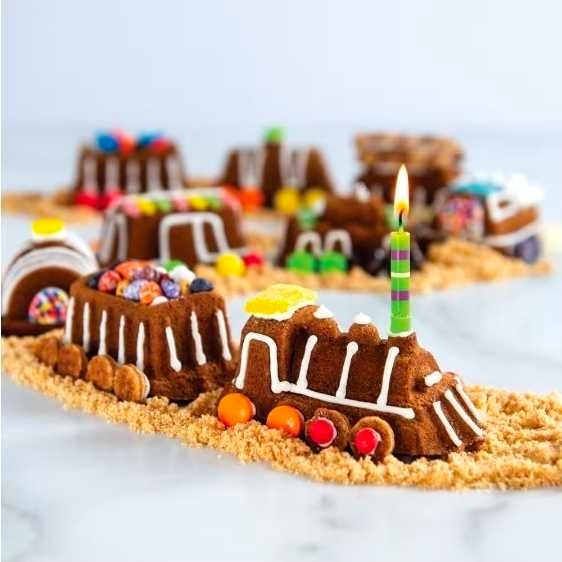 Nordic Ware Train Cake Pan - photo 2
