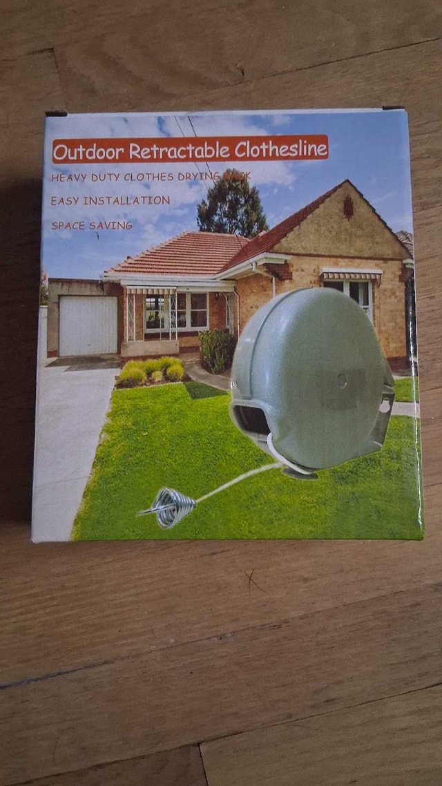 12M retractable clothesline