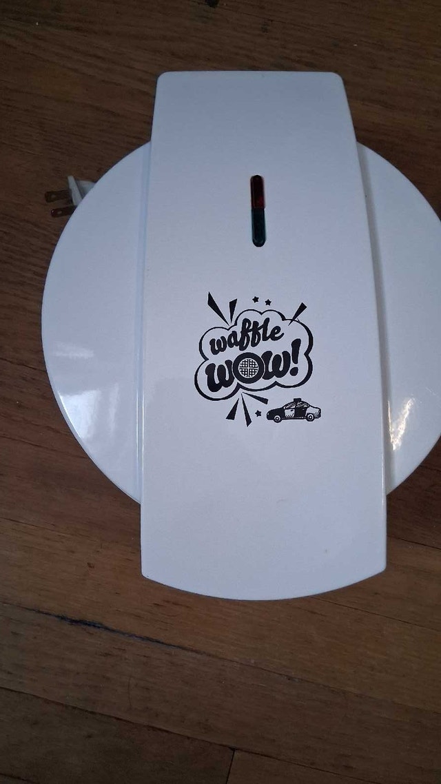 Construction Trucks Mini Waffle Maker