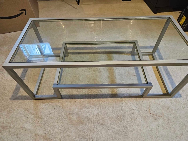 Glass coffee table (Negotiable) - photo 3