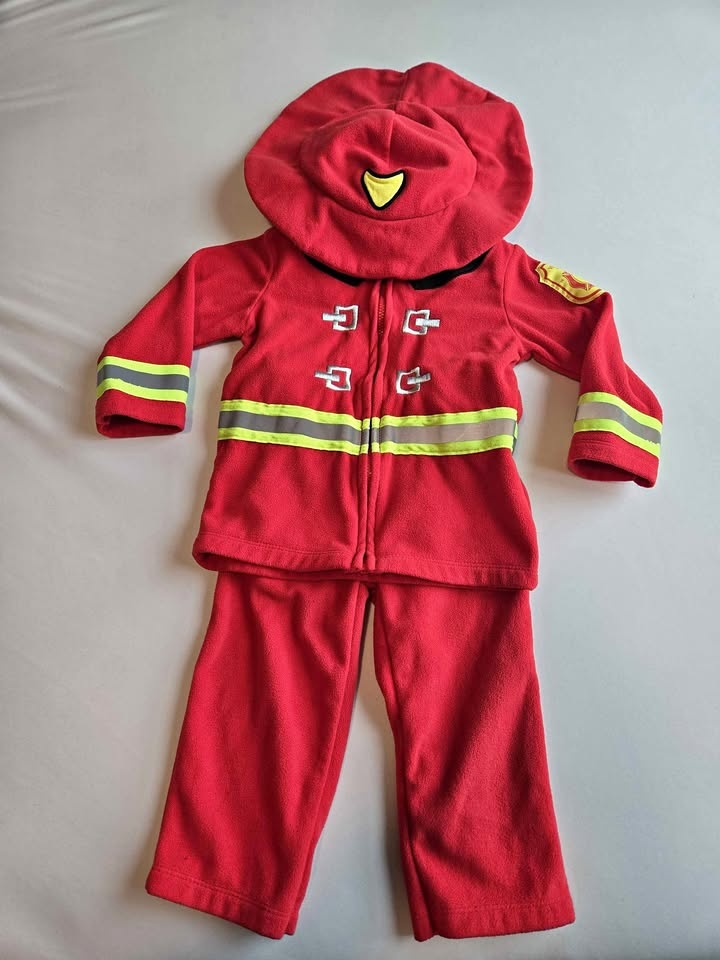 Fleece Firefighter Outfit - 18 M