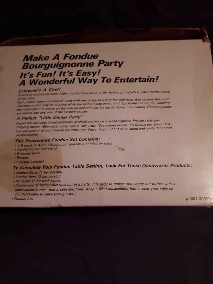 Used Danawares Fondue Set - photo 3