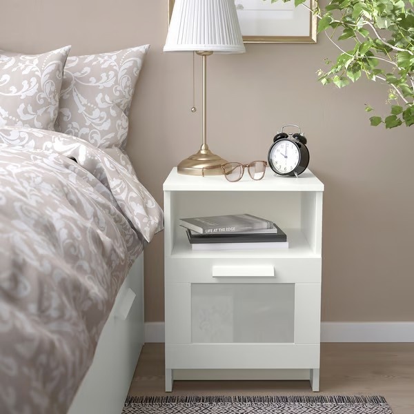 BRIMNES nightstand 39x41 white from IKEA - photo 4