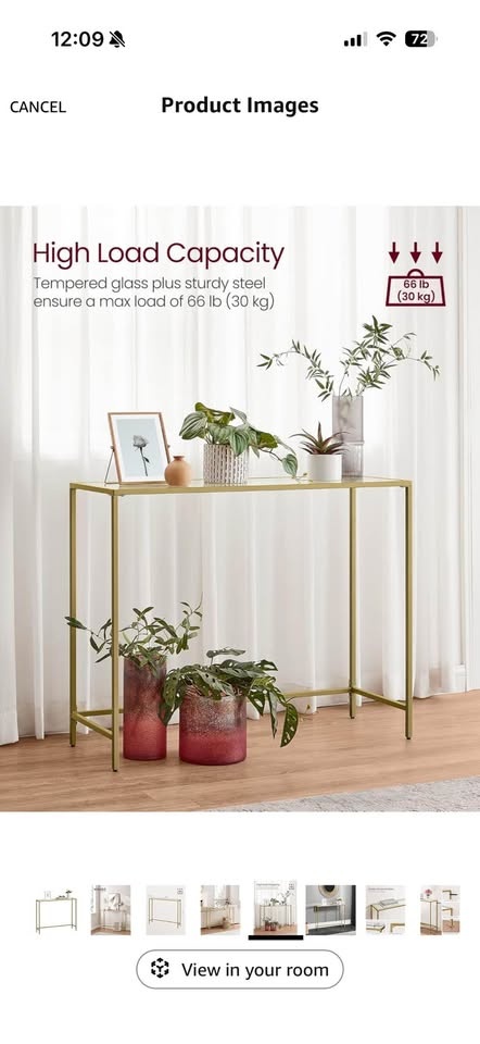 Entryway Console Table - photo 3