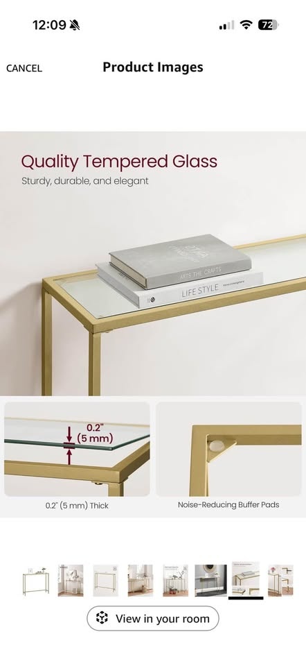 Entryway Console Table - photo 4