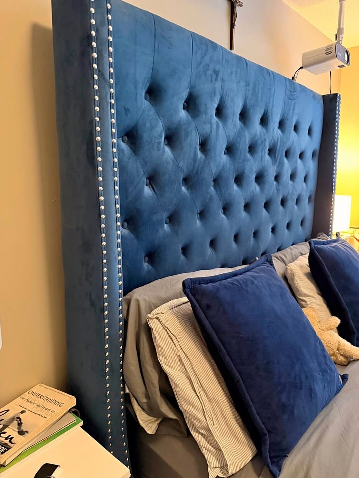 Queen Bed Frame with Box Spring