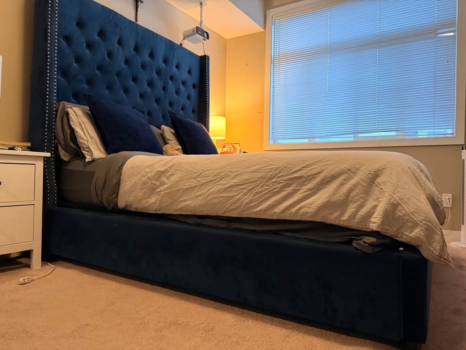 Queen Bed Frame with Box Spring - photo 3