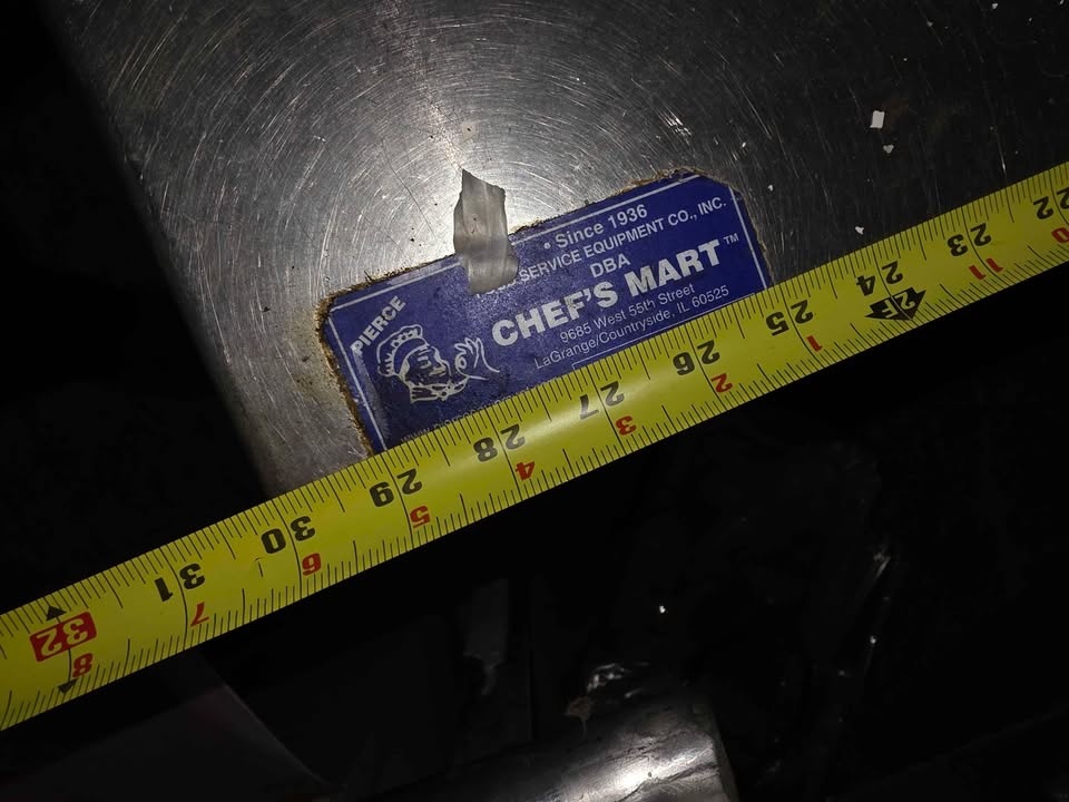 Stainless steel table - photo 2