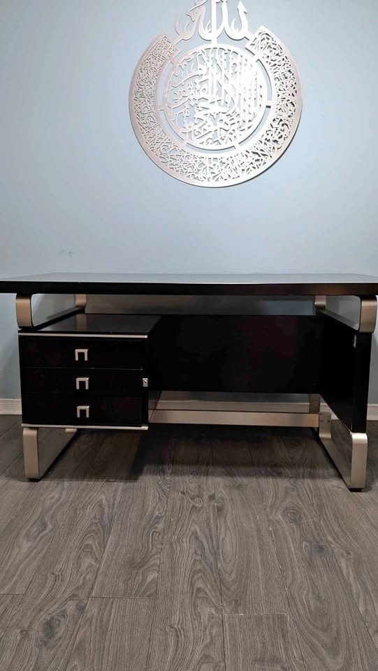 ABBONDI dark Mahogany Executive Desk🧡