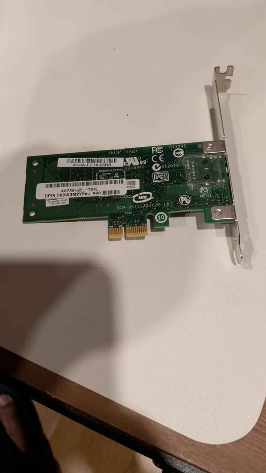 Dell Broadcom PCI Express Network Card - photo 3