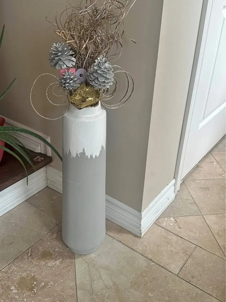 Vase home decor qty -2 ( 24 inches tall) $35 for 2 thumbnail