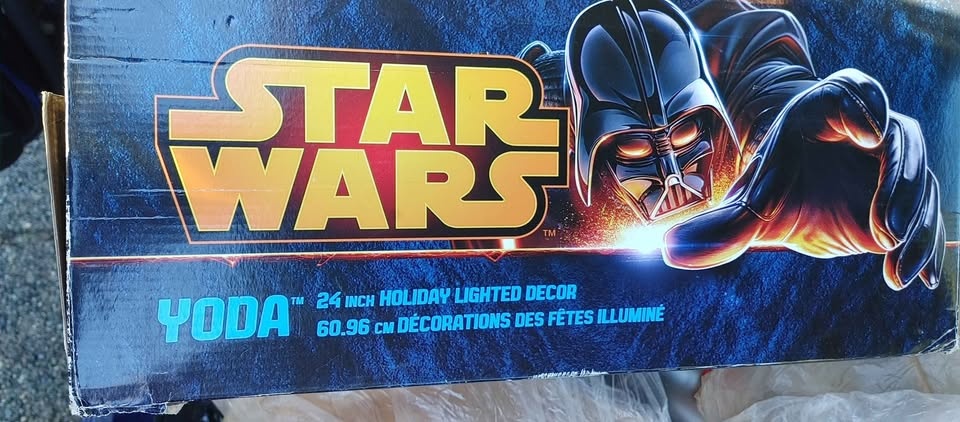 🧡Star Wars Yoda 24-inch Holiday Lighted Decor - photo 2