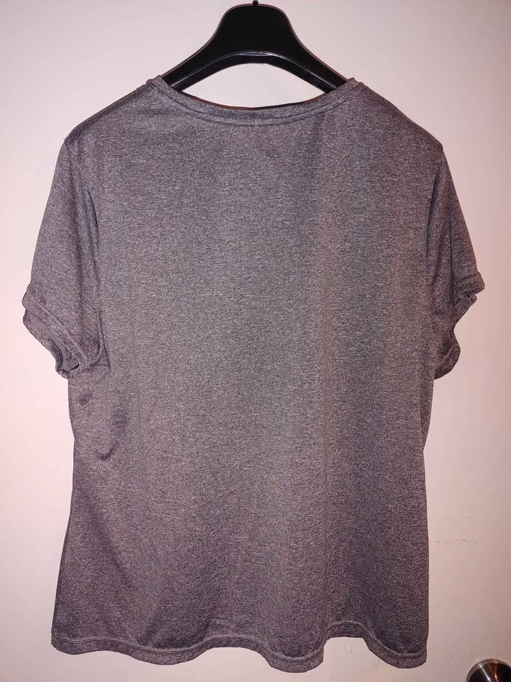 🧡Athletic Works Gray Short Sleeve T-Shirt XXL - photo 3